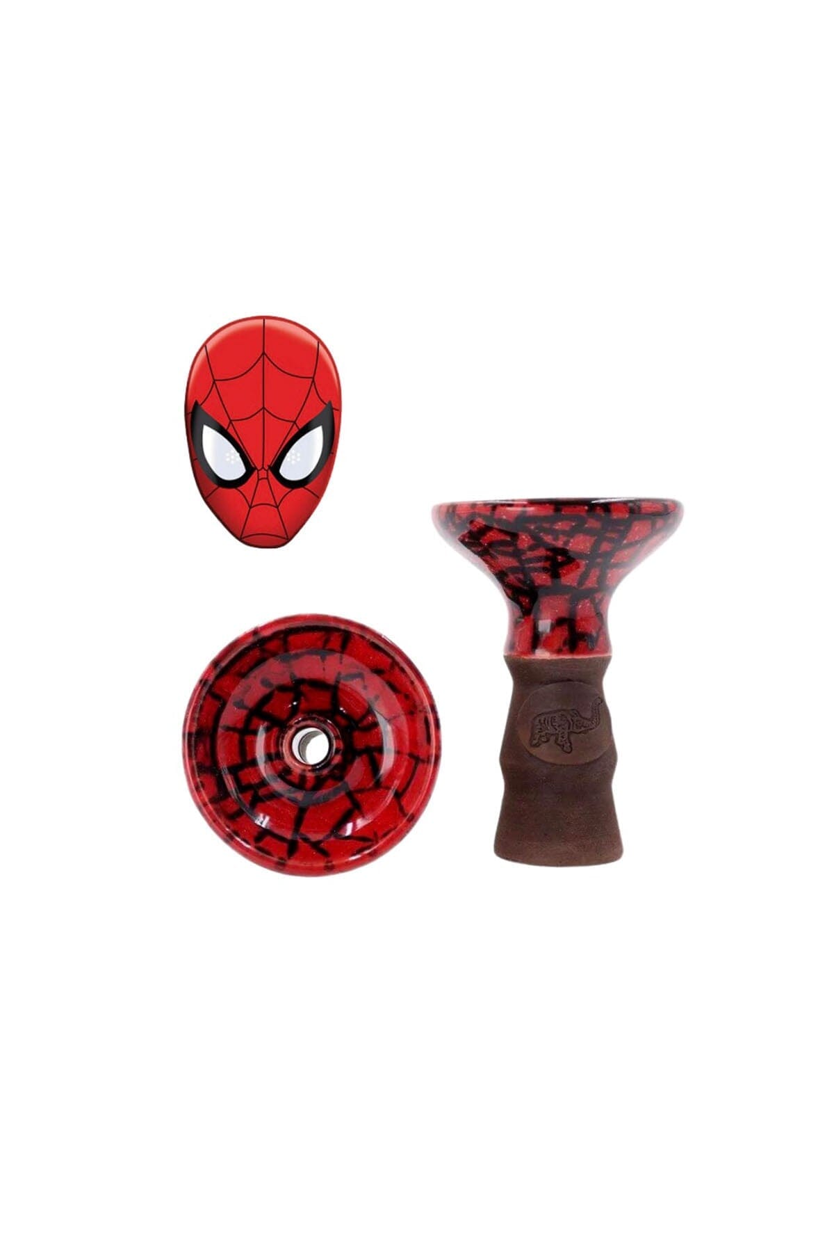 Silver Slon Phunnel Spider Red-Black