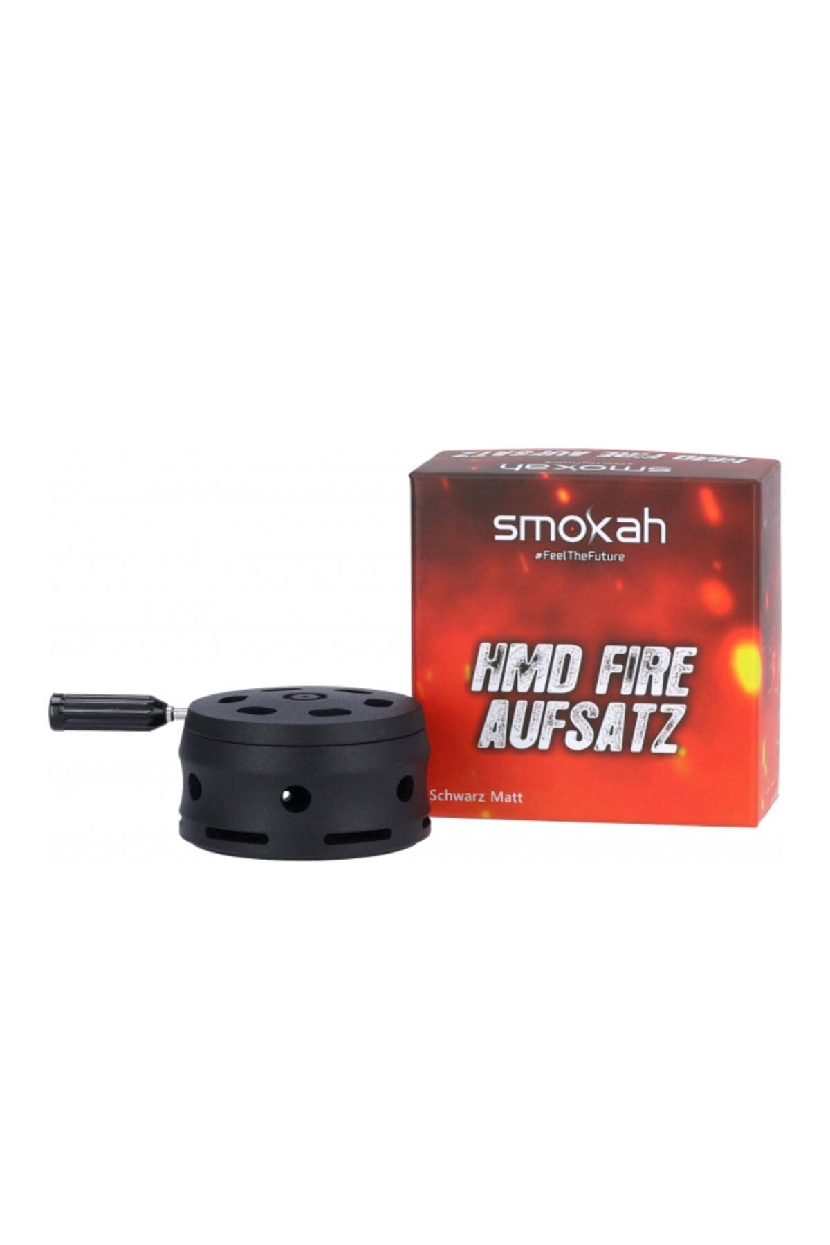 Smokah HMD Aufsatz Fire 2.0 | Schwarz Matt | Smokebox